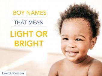Jména chlapců, která znamenají světlá nebo jasná