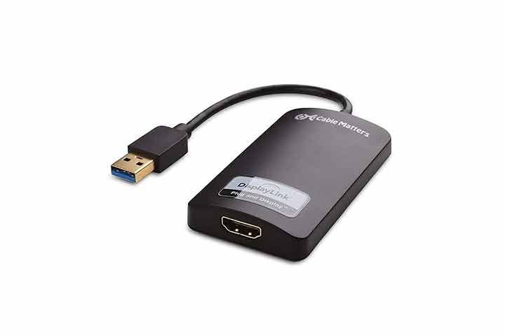 Cabo importa adaptador USB 3.0 para HDMI SuperSpeed