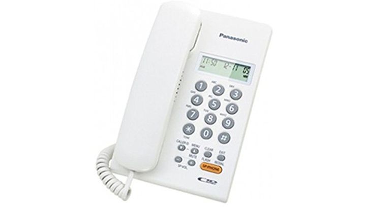 Panasonic KX-TSC62SXW telefon med ledning