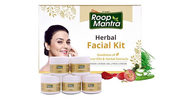 Kit Facial de Ervas Roop Mantra