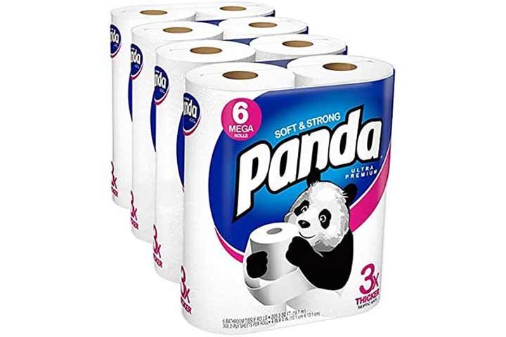 Panda papel higiênico