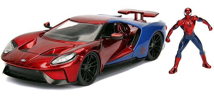 Jada Toys Marvel Spider-Man & Die-Cast Car