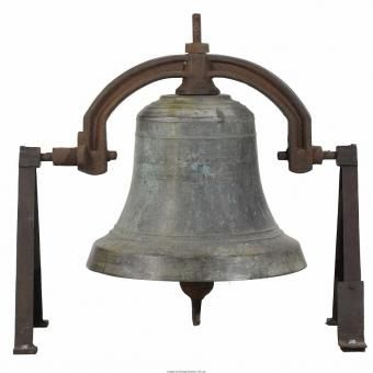 Americký bronzový zvon. Stuckstede & Brothers, St. Louis, Missouri, USA. 1909.