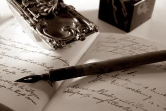 Շատրվան գրիչ `տետրում սիրային բանաստեղծություններ գրելու համար