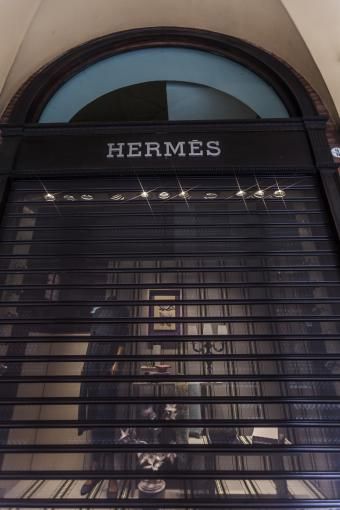 Hermes displeja logs
