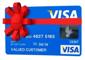 Cartões-presente Visa sem taxas de ativação