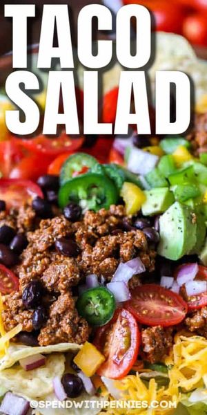 Snadný taco salát