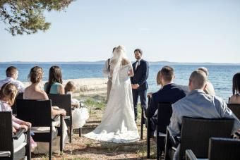 cerimônia de casamento na praia